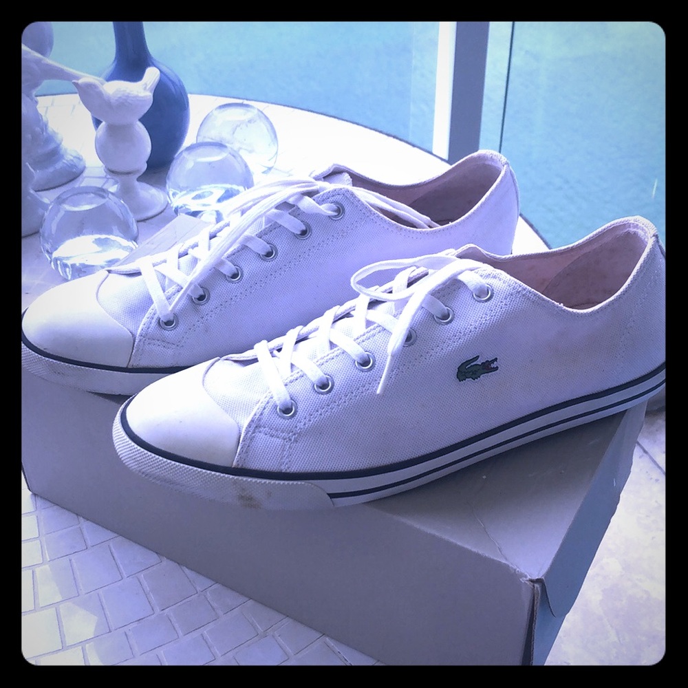 white Tennis Man shoes : size 11